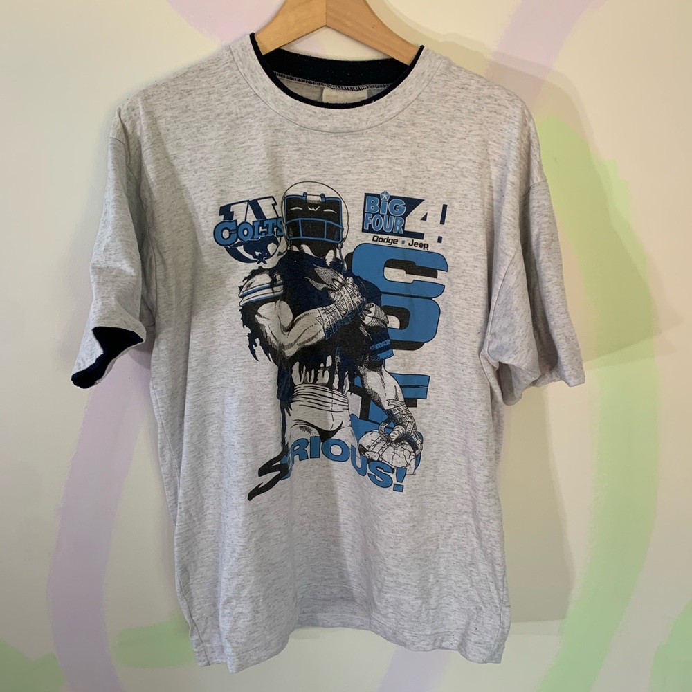 Vintage Colts Football Graphic Tee